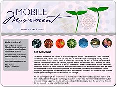 The Mobile Movement Website Screenshot The Mobile Movement Website Screenshot